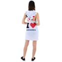 I love amanda Racer Back Hoodie Dress View2