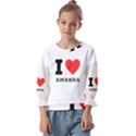 I love amanda Kids  Cuff Sleeve Top View1