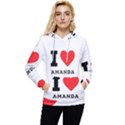 I love amanda Women s Lightweight Drawstring Hoodie View1