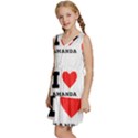 I love amanda Kids  Sleeveless Tiered Mini Dress View2