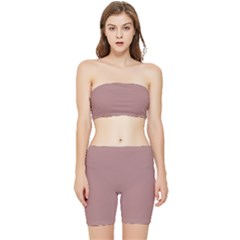 Sloe Gin Fizz	 - 	stretch Shorts And Tube Top Set by ColorfulSportsWear