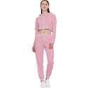 Lemonade Pink	 - 	Cropped Zip Up Lounge Set View1