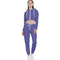 Blue Iris	 - 	Cropped Zip Up Lounge Set View1