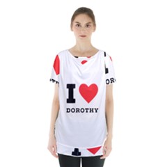 I Love Dorothy  Skirt Hem Sports Top by ilovewhateva