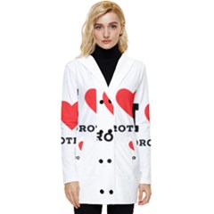 I Love Dorothy  Button Up Hooded Coat  by ilovewhateva