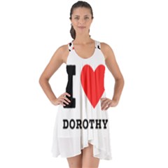 I Love Dorothy  Show Some Back Chiffon Dress by ilovewhateva