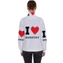 I love Dorothy  Women s High Neck Windbreaker View2