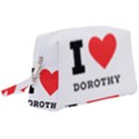 I love Dorothy  Wristlet Pouch Bag (Large) View1