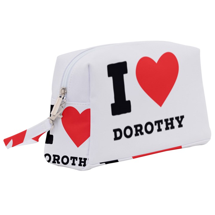 I love Dorothy  Wristlet Pouch Bag (Large)