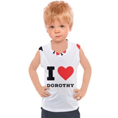 I Love Dorothy  Kids  Sport Tank Top