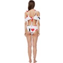 I love Dorothy  Ruffle Edge Tie Up Bikini Set	 View4