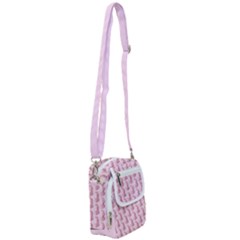 Pink Jaguar  Shoulder Strap Belt Bag