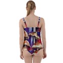 Mushroom Twist Front Tankini Set View2