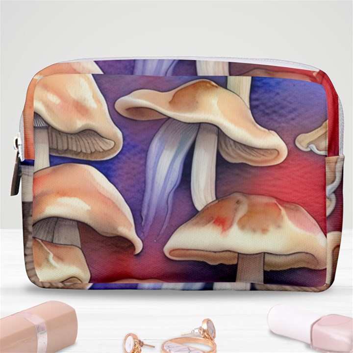 Mushroom Make Up Pouch (Medium)