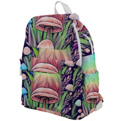 Tiny Forest Mushrooms Top Flap Backpack by GardenOfOphir