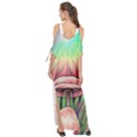 Tiny Forest Mushrooms Maxi Chiffon Cover Up Dress View2