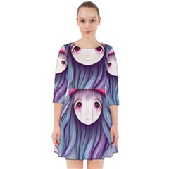 Witchy Mushroom Forest Smock Dress by GardenOfOphir