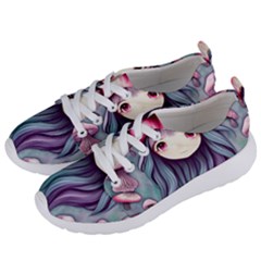 Witchy Mushroom Forest Women s Lightweight Sports Shoes by GardenOfOphir