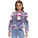 Witchy Mushroom Forest Women s Long Sleeve Raglan Tee View1