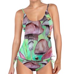 Historical Mushroom Forest Tankini Set by GardenOfOphir