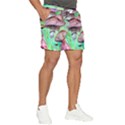 Historical Mushroom Forest Men s Runner Shorts View2