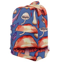 Nature s Own Wooden Mushroom Classic Backpack by GardenOfOphir