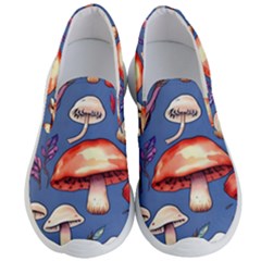 Nature s Own Wooden Mushroom Men s Lightweight Slip Ons by GardenOfOphir