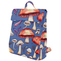 Nature s Own Wooden Mushroom Flap Top Backpack