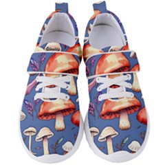 Nature s Own Wooden Mushroom Women s Velcro Strap Shoes by GardenOfOphir