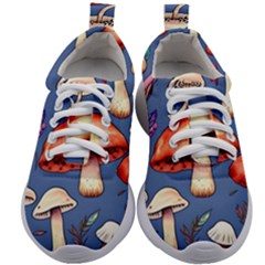 Nature s Own Wooden Mushroom Kids Athletic Shoes by GardenOfOphir