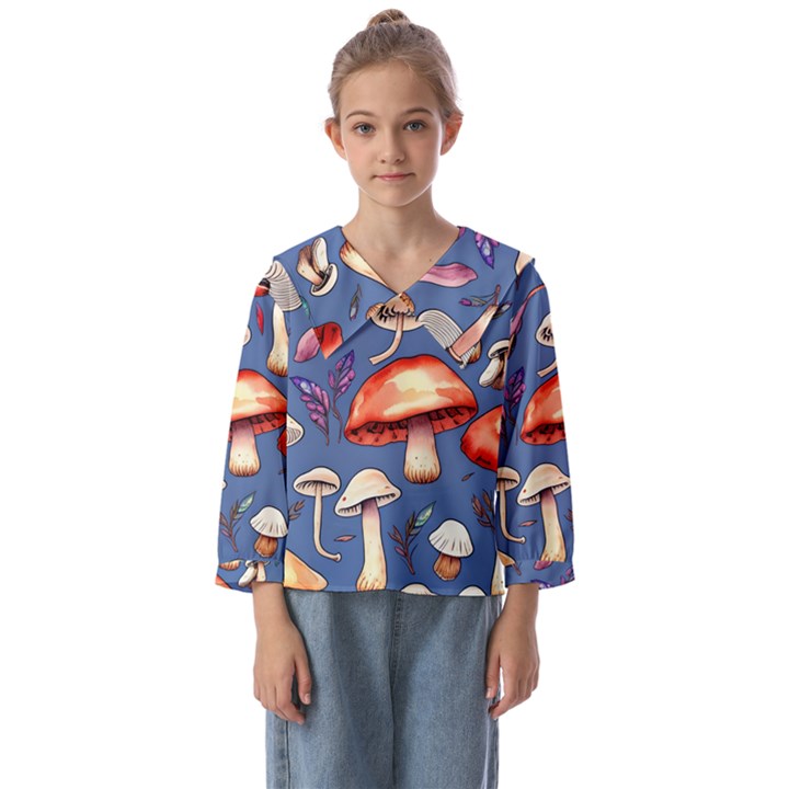 Nature s Own Wooden Mushroom Kids  Sailor Shirt