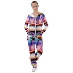 Forestcore Mushroom Women s Tracksuit by GardenOfOphir