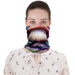 Forestcore Mushroom Face Covering Bandana (adult)