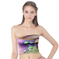 Farmcore Mushroom Tube Top by GardenOfOphir