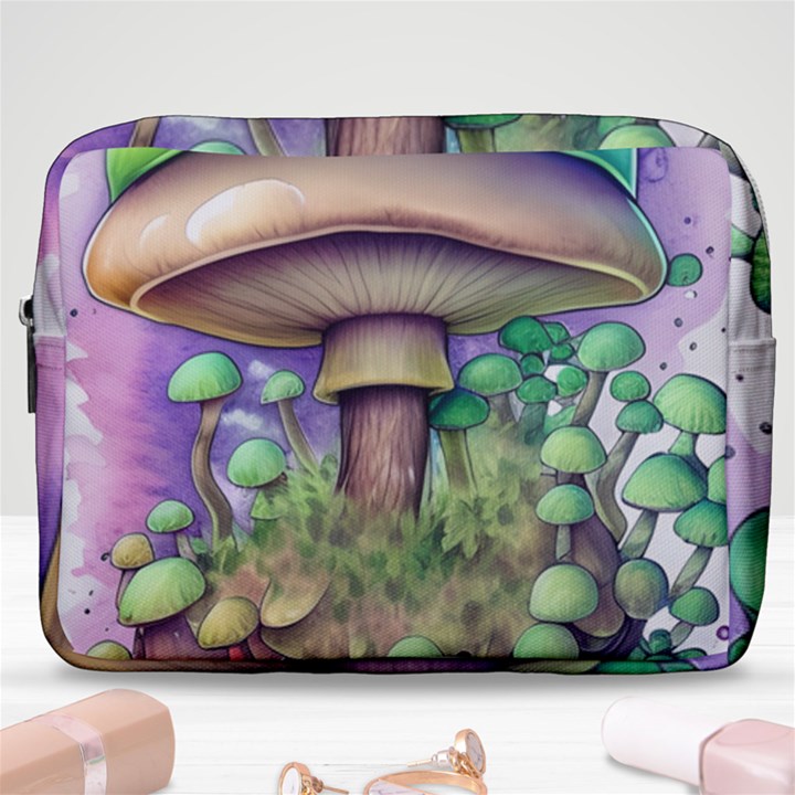 Farmcore Mushroom Make Up Pouch (Large)