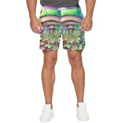 Farmcore Mushroom Men s Runner Shorts by GardenOfOphir