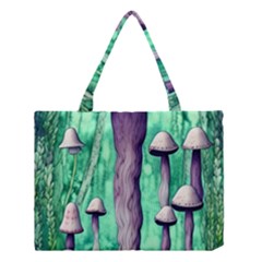 Witchy Mushroom Medium Tote Bag by GardenOfOphir