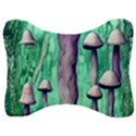 Witchy Mushroom Velour Seat Head Rest Cushion View1