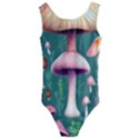 Tiny Historical Mushroom Kids  Cut-Out Back One Piece Swimsuit View1