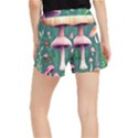 Tiny Historical Mushroom Women s Runner Shorts View2