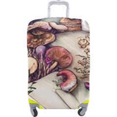 Dainty Mushroom Pendant Luggage Cover (large) by GardenOfOphir