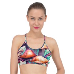 Witchy Mushrooms In The Woods Basic Training Sports Bra