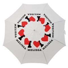 I Love Melissa Straight Umbrellas by ilovewhateva