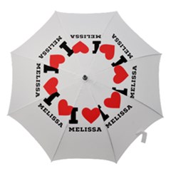 I Love Melissa Hook Handle Umbrellas (small) by ilovewhateva