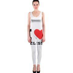 I Love Melissa One Piece Catsuit by ilovewhateva