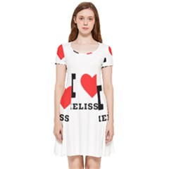 I Love Melissa Inside Out Cap Sleeve Dress by ilovewhateva