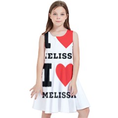 I Love Melissa Kids  Skater Dress by ilovewhateva