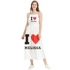 I Love Melissa Boho Sleeveless Summer Dress by ilovewhateva