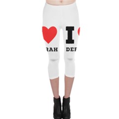 I Love Deborah Capri Leggings  by ilovewhateva