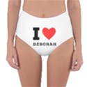 I love deborah Reversible High-Waist Bikini Bottoms View1